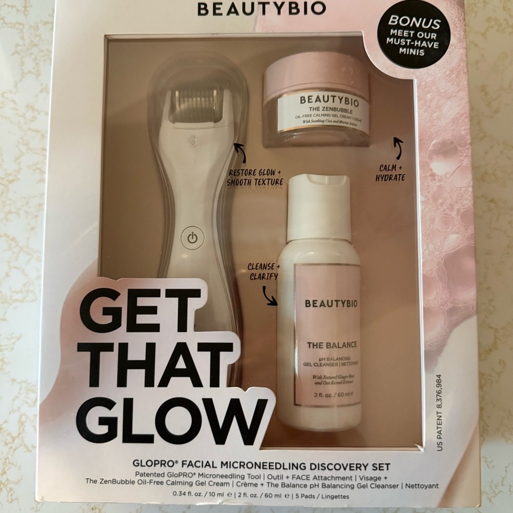Facial Microneedling Discovery Set - White
